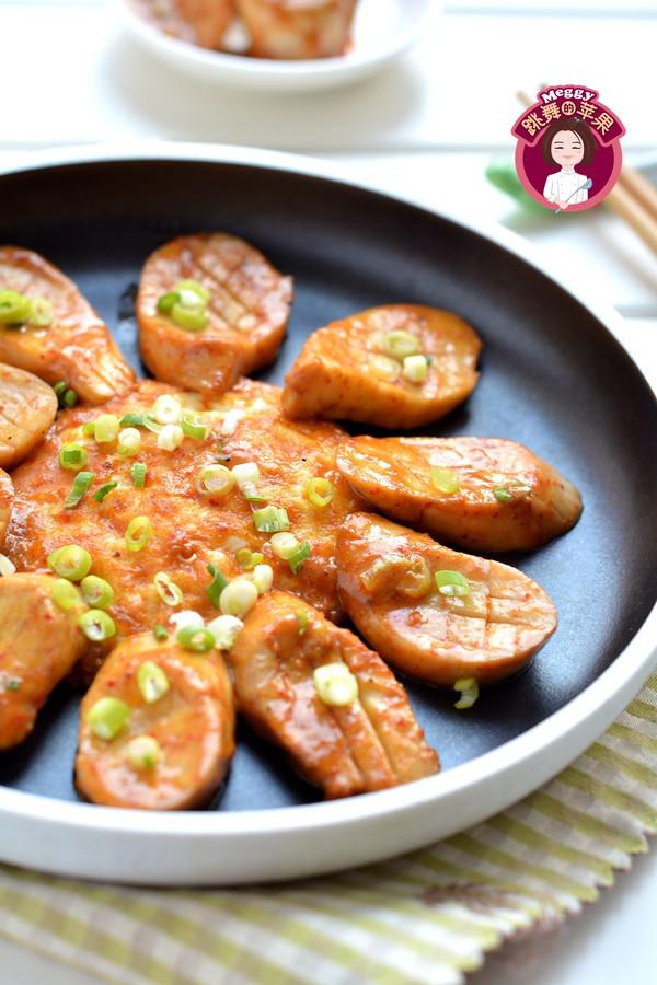 杏鮑菇腐乳煎蛋的做法-家常味煎菜譜