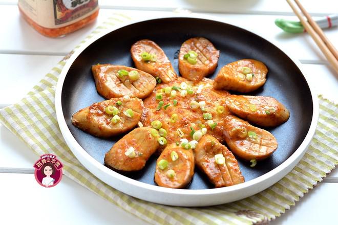 杏鮑菇腐乳煎蛋的做法-家常味煎菜譜