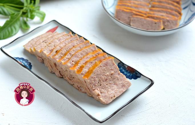 自制午餐肉的做法-家常味蒸菜譜