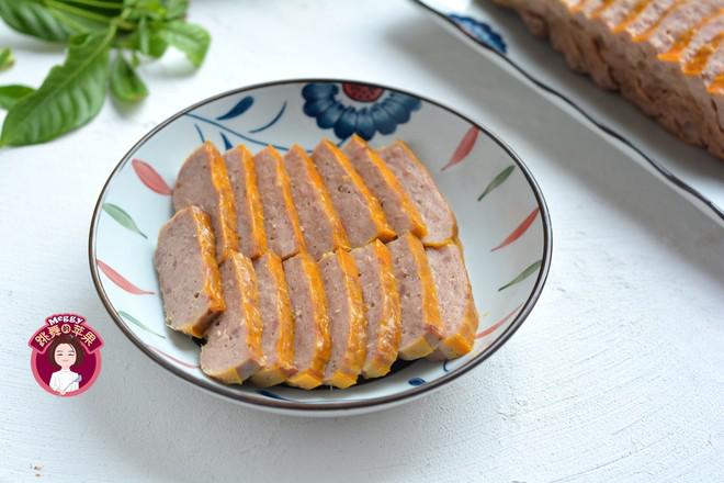 自制午餐肉的做法-家常味蒸菜譜