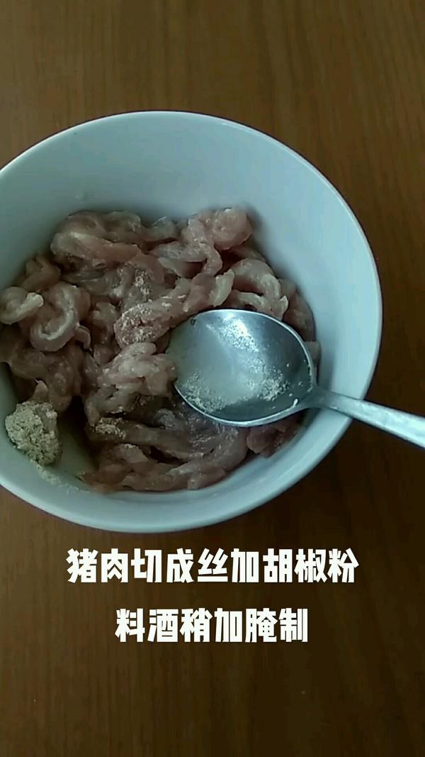 肉絲炒豆芽菜的做法-咸鮮味炒菜譜
