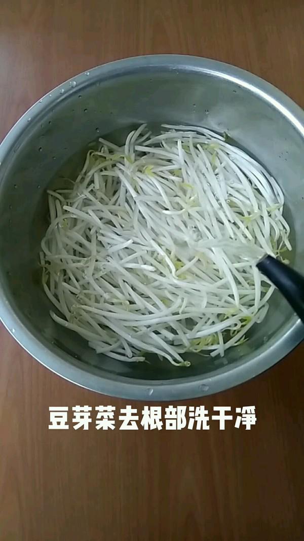 肉絲炒豆芽菜的做法-咸鮮味炒菜譜