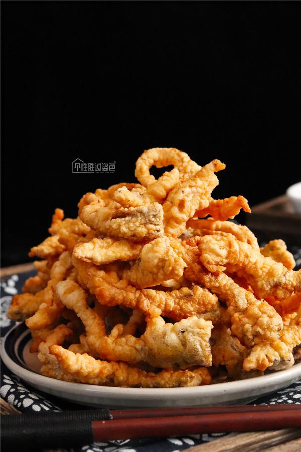 炸蘑菇的做法-家常味炸菜譜