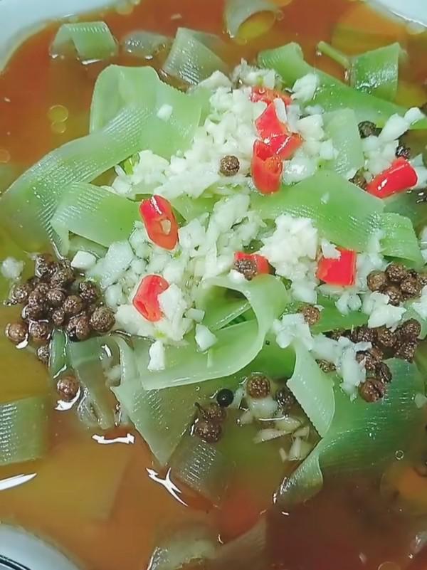 椒麻筍片的做法-香辣味拌菜譜