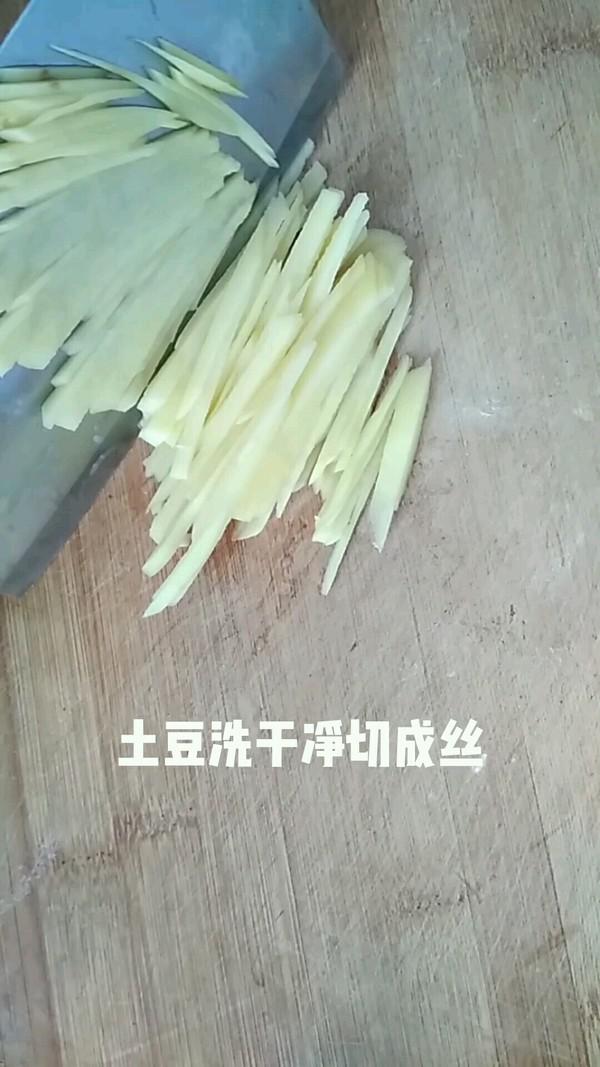番茄土豆絲的做法-家常味燒菜譜