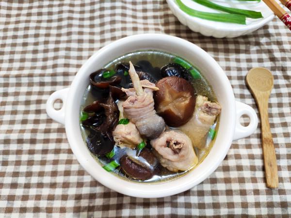 香菇木耳蒸雞的做法-咸鮮味蒸菜譜