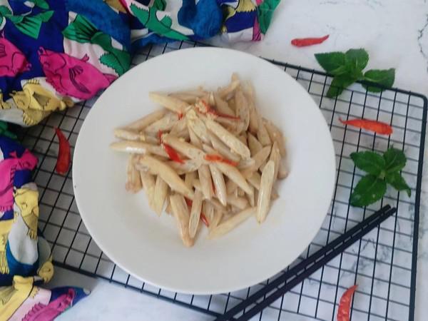 酸脆藕心菜的做法-酸辣味炒菜譜