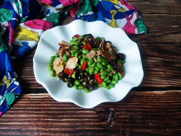 毛豆木耳炒肉片的做法-咸鮮味炒菜譜