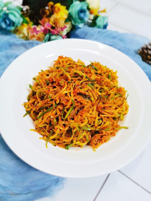 熗拌白蘿卜絲的做法-家常味拌菜譜