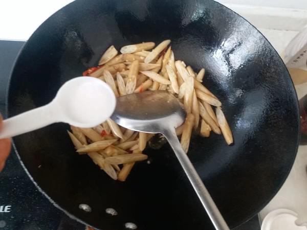 酸脆藕心菜的做法-酸辣味炒菜譜