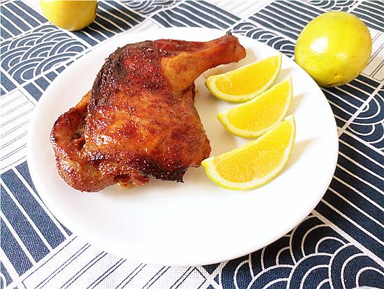 烤箱烤雞全腿的做法-香辣味烤菜譜