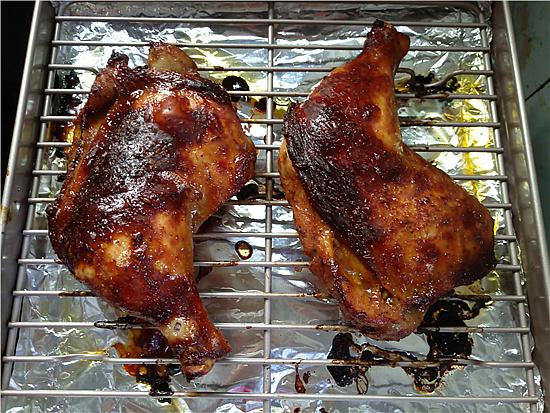 烤箱烤雞全腿的做法-香辣味烤菜譜