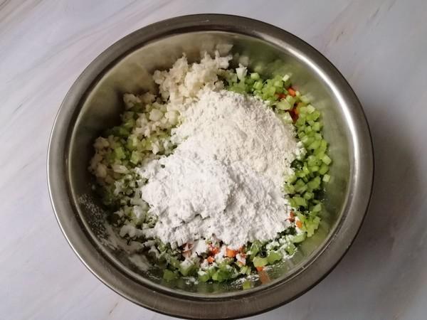 胡蘿卜蔬菜蒸丸子的做法-家常味蒸菜譜