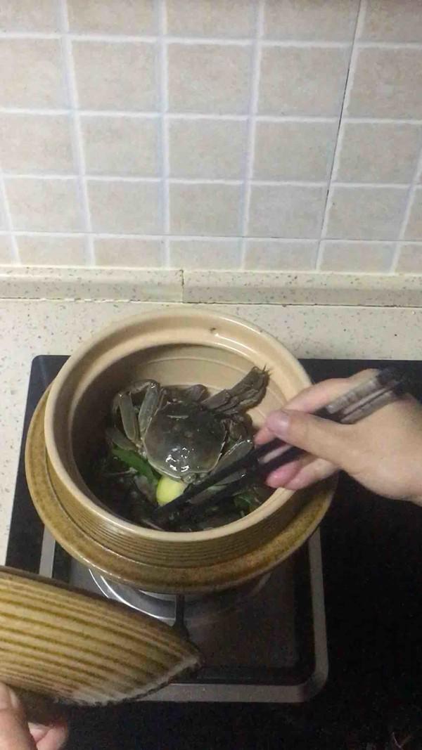 焗烤大閘蟹的做法-家常味焗菜譜
