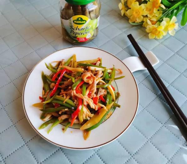 三椒紅油肚片的做法-香辣味炒菜譜