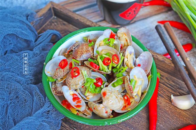 酒蒸花蛤的做法-咸鮮味蒸菜譜