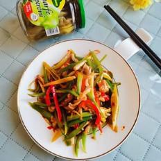 三椒紅油肚片的做法-香辣味炒菜譜