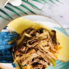 洋蔥牛肉絲的做法-香辣味炒菜譜