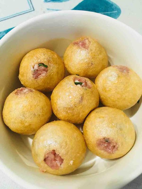 紅燒油面筋塞肉的做法-家常味燒菜譜