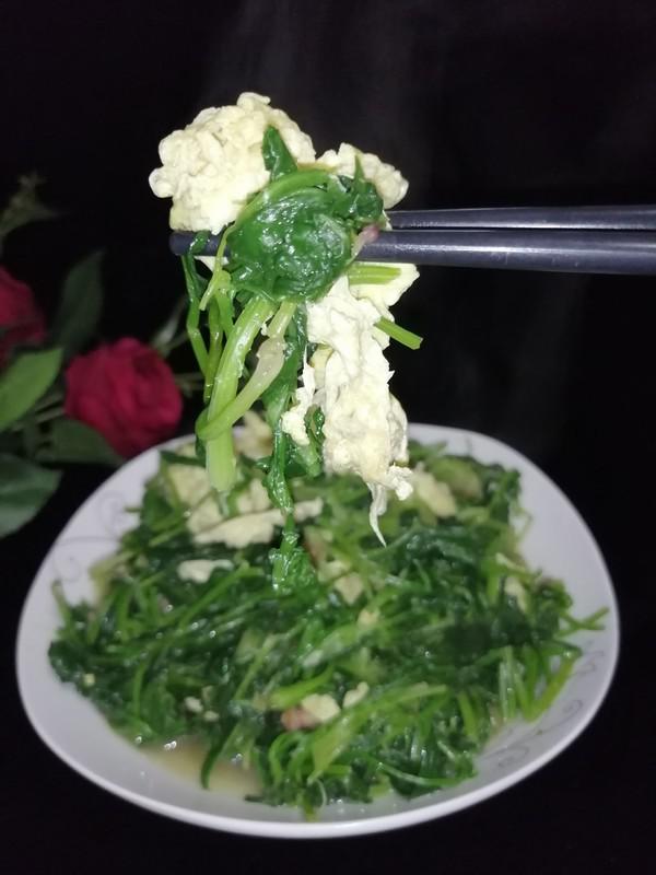 菠菜炒雞蛋的做法-家常味炒菜譜