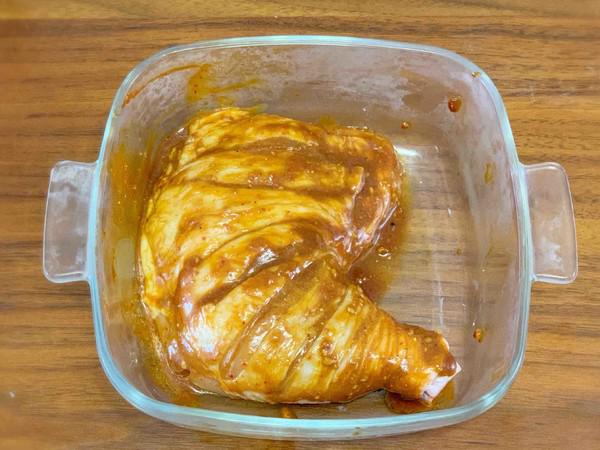 油腐乳蒸雞腿的做法-香辣味蒸菜譜