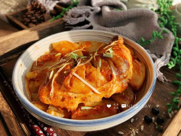 油腐乳蒸雞腿的做法-香辣味蒸菜譜