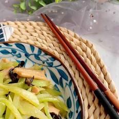 青筍炒肉絲的做法-家常味炒菜譜