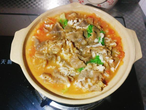 番茄肥牛煲的做法-家常味砂鍋菜譜