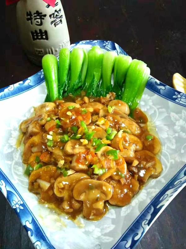 蠔油口蘑的做法-咸鮮味炒菜譜