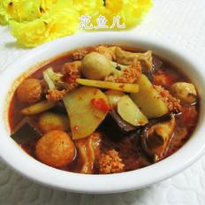 什錦冒菜的做法-香辣味煮菜譜