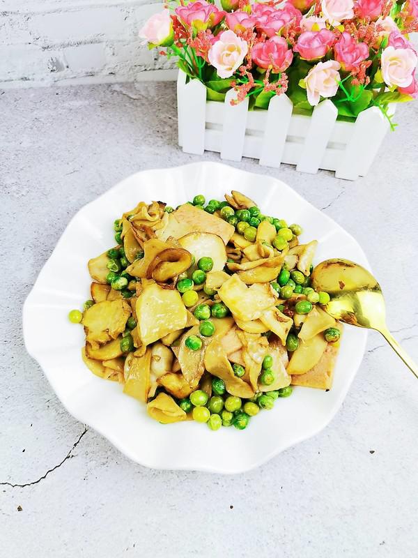 杏鮑菇炒青豆的做法-咸鮮味炒菜譜