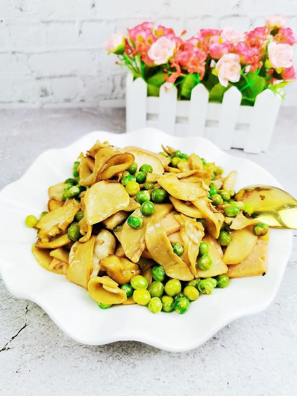 杏鮑菇炒青豆的做法-咸鮮味炒菜譜