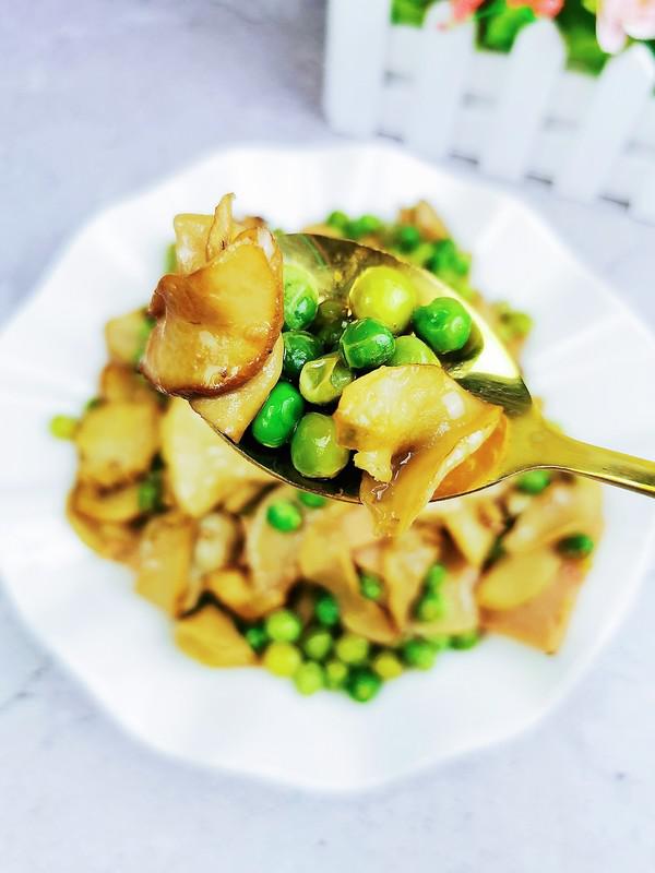 杏鮑菇炒青豆的做法-咸鮮味炒菜譜