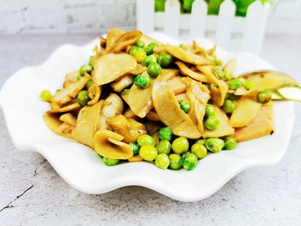 杏鮑菇炒青豆的做法-咸鮮味炒菜譜