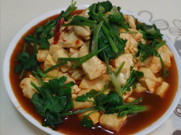 涼拌豆腐的做法-香辣味煮菜譜