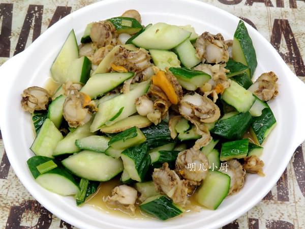 扇貝炒黃瓜的做法-家常味炒菜譜