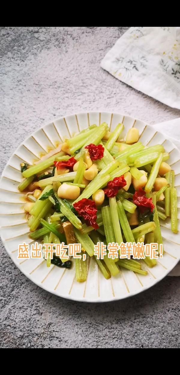 芹菜貝丁的做法-咸鮮味炒菜譜