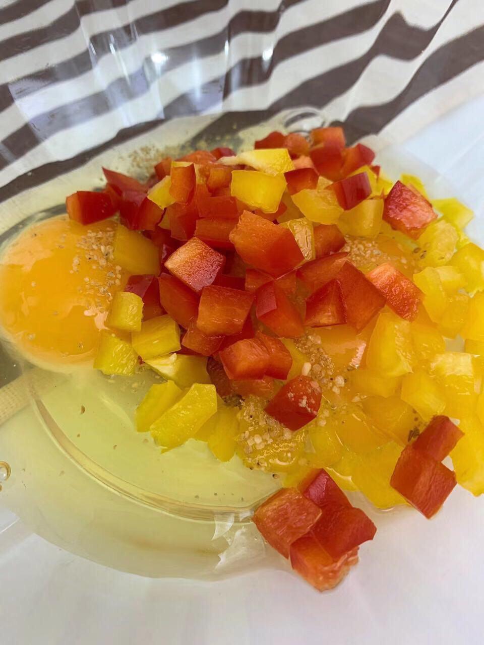 寶寶輔食  銀魚秋葵煎蛋的做法-家常味煎菜譜