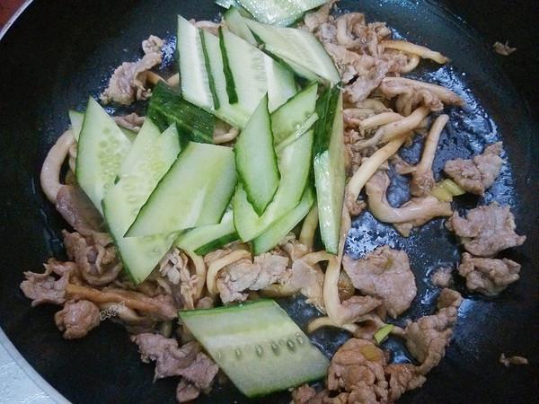 平菇炒肉片的做法-家常味炒菜譜