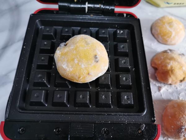 南瓜蜜豆華夫餅的做法-甜味烘焙菜譜