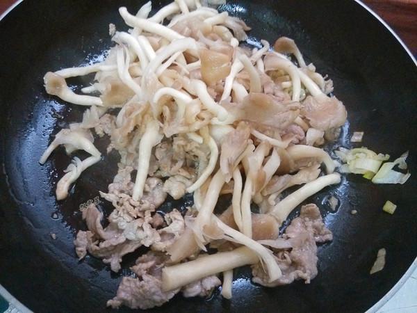 平菇炒肉片的做法-家常味炒菜譜