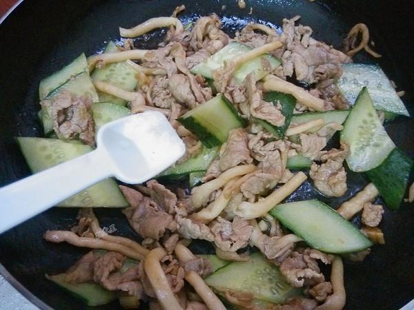 平菇炒肉片的做法-家常味炒菜譜