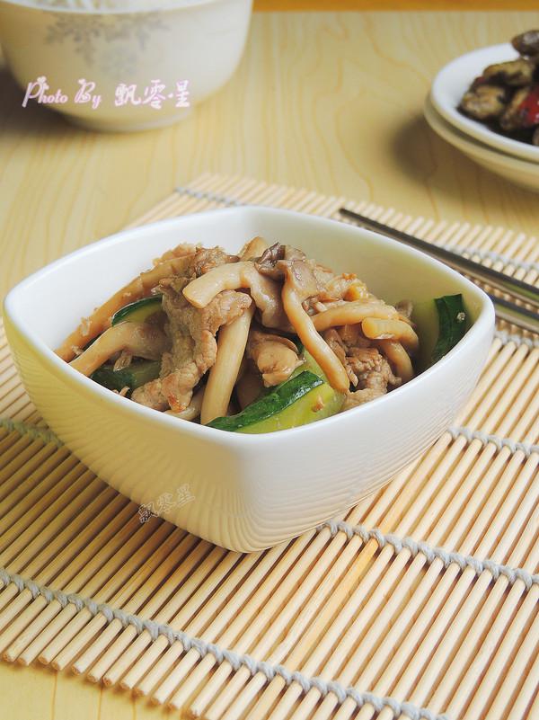 平菇炒肉片的做法-家常味炒菜譜