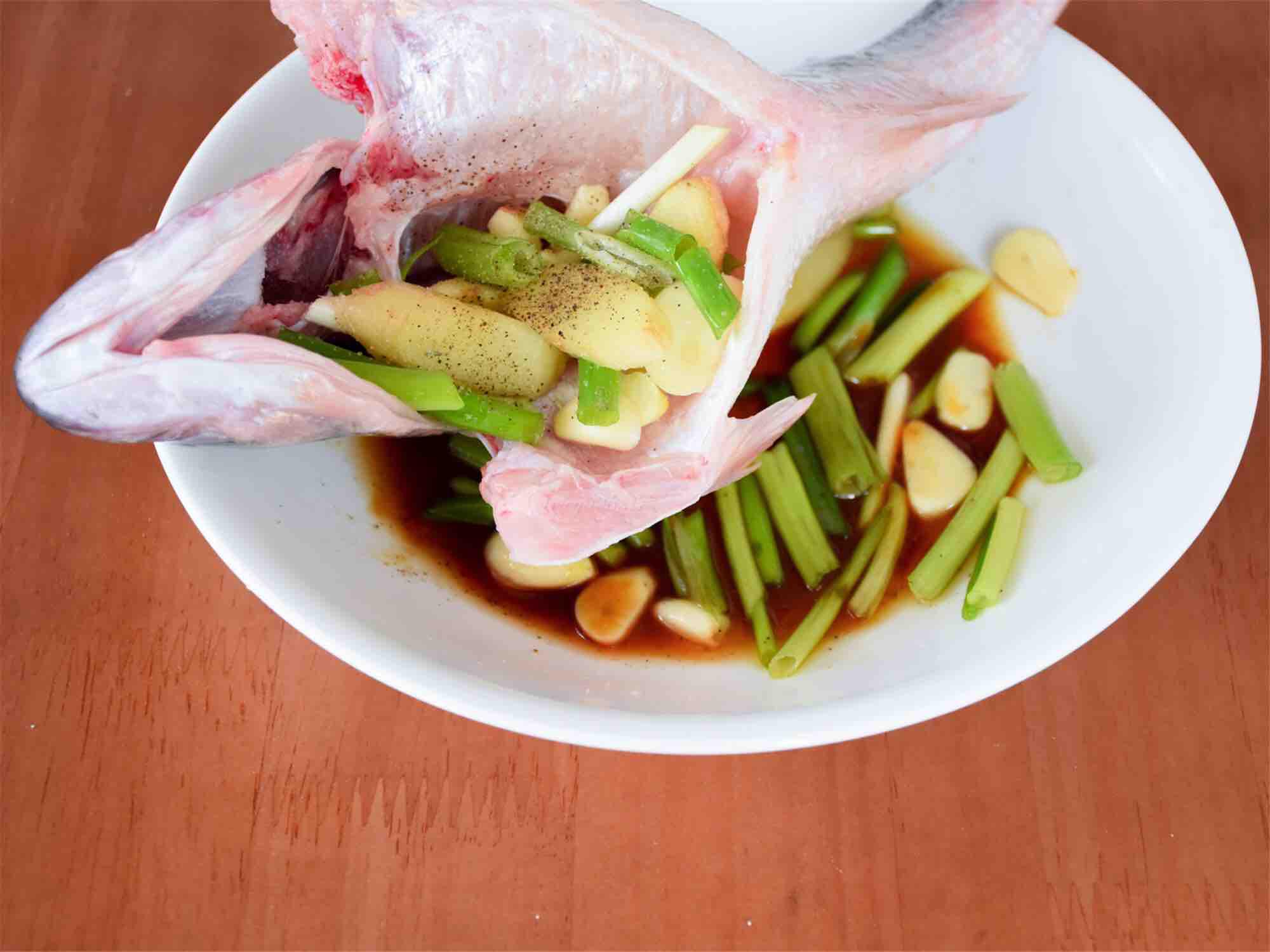 清蒸鱸魚的做法-咸鮮味煮菜譜