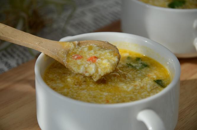 蟹粉豆腐羹的做法-家常味煮菜譜