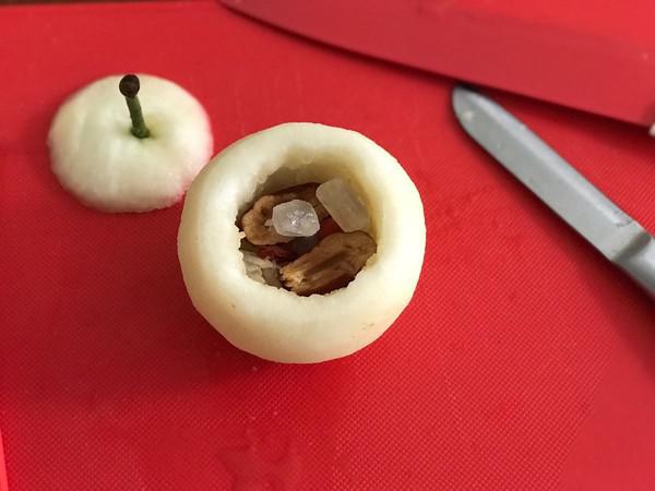 冰糖蒸雪梨的做法-甜味蒸菜譜-易網健康養生網 冰糖蒸雪梨的做法-甜味蒸菜譜