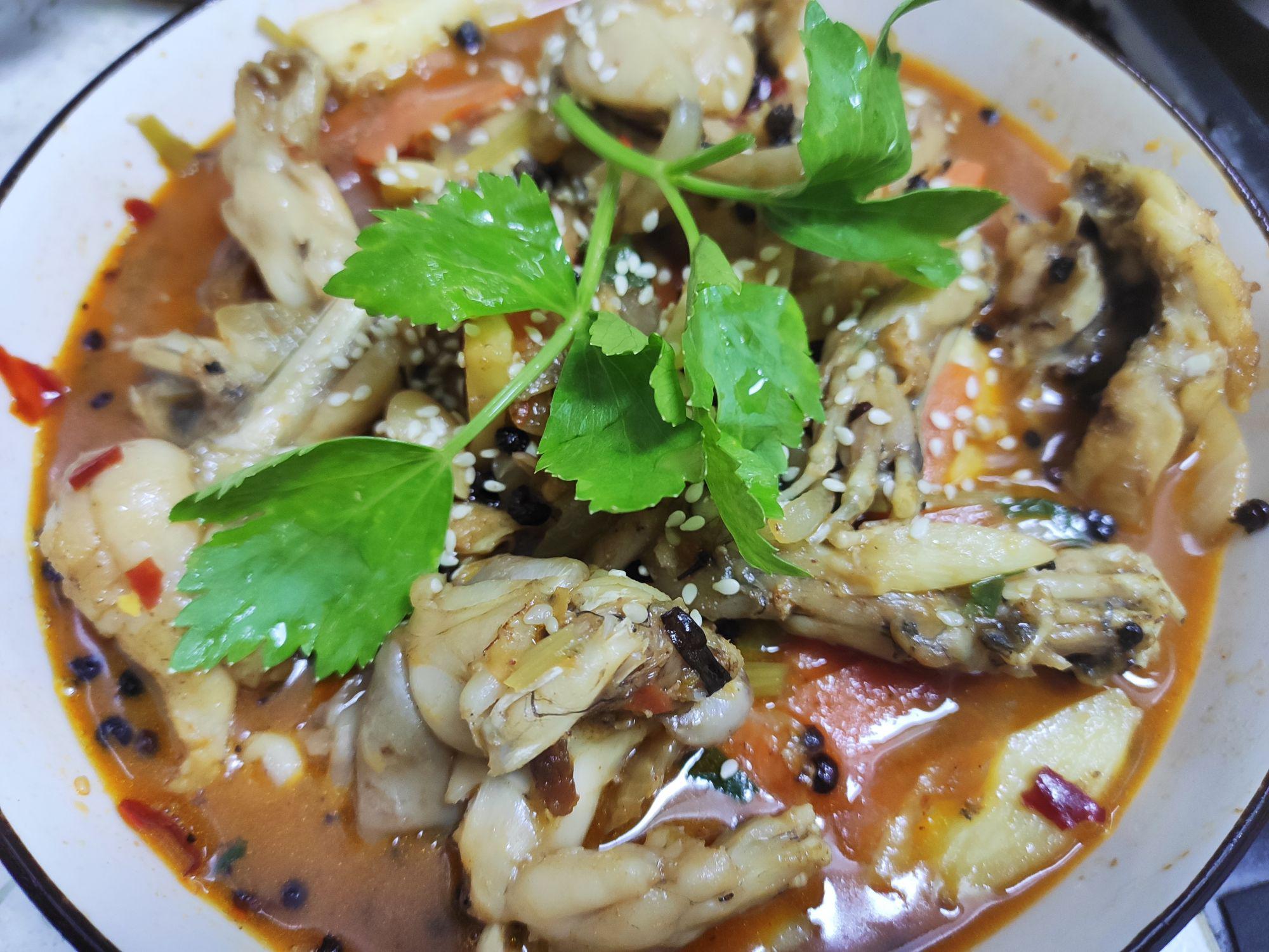 麻辣田雞！秒殺飯店！吃到撐的做法-香辣味煮菜譜