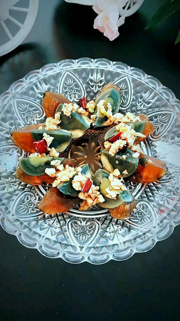 拌松花蛋的做法-酸辣味拌菜譜