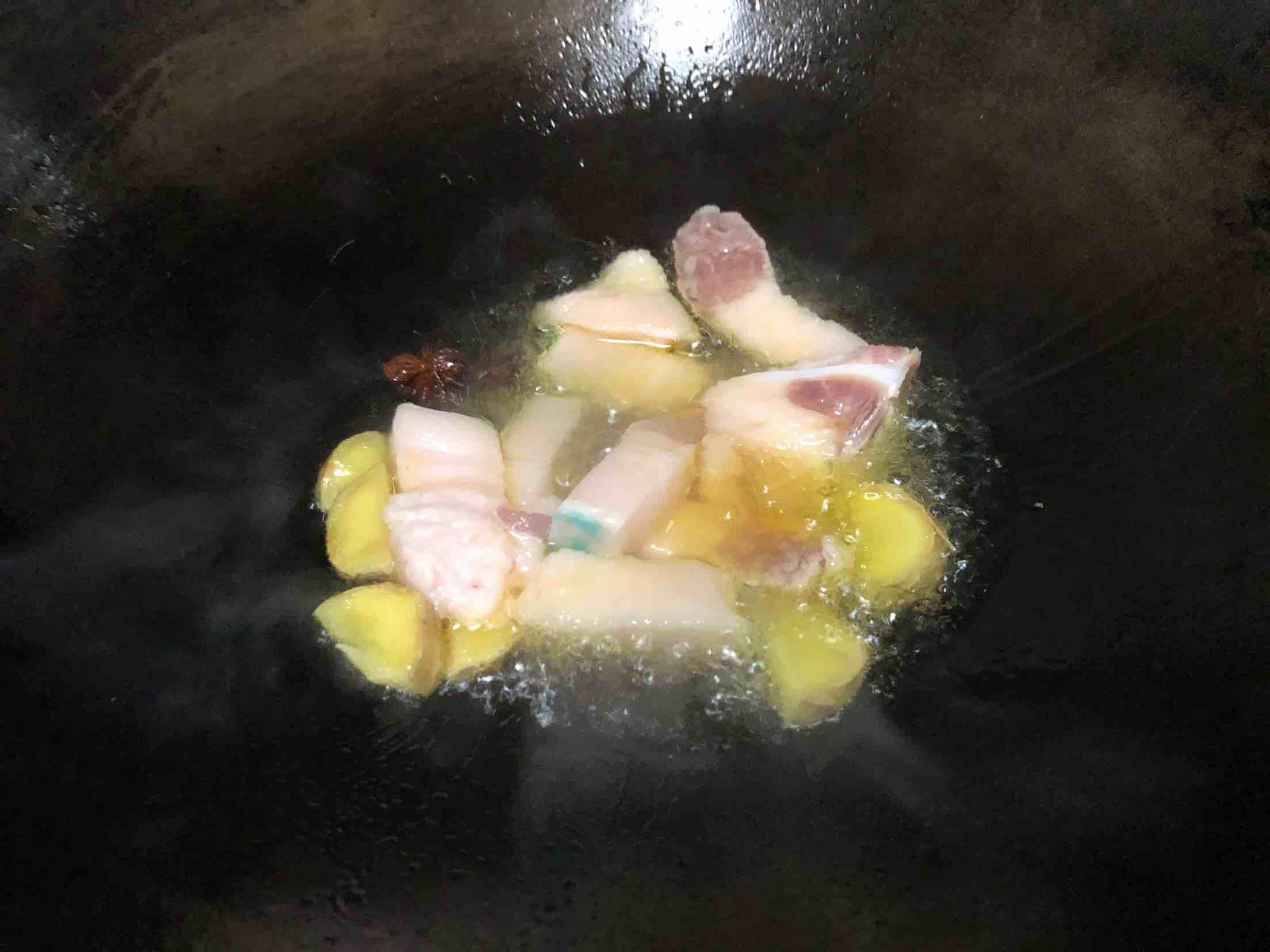 百葉結燒肉的做法-家常味燒菜譜