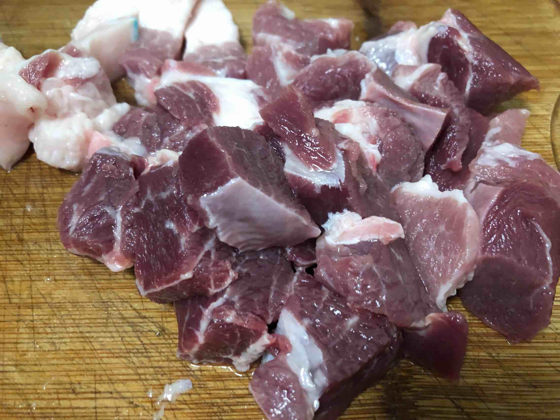 百葉結燒肉的做法-家常味燒菜譜